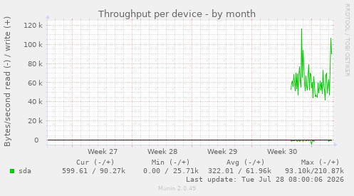 Throughput per device