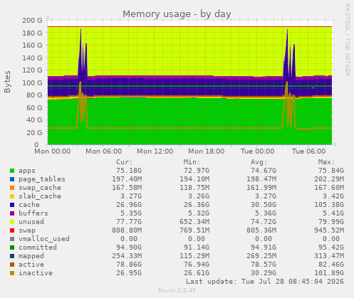 Memory usage