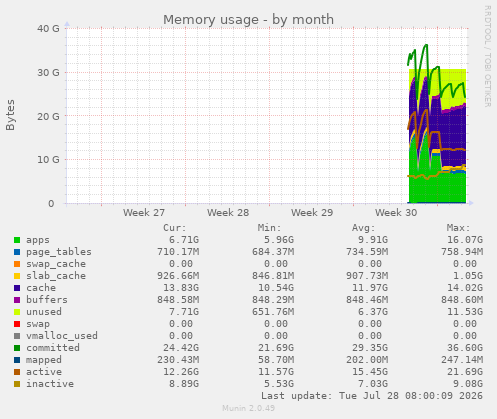 Memory usage